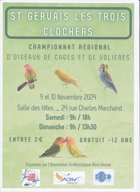 Championnat de France des Oiseaux 2024